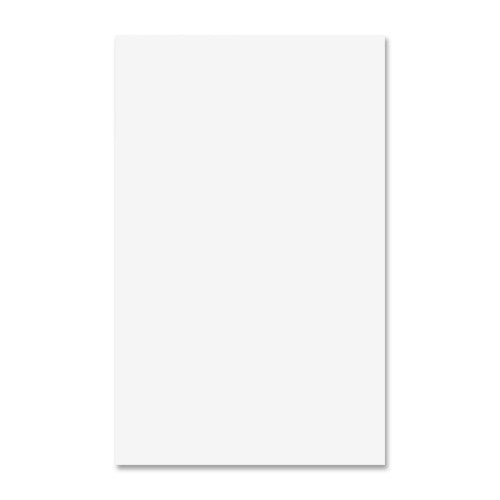 Tops Business Forms Gummed Memo Pads, Plain, 5"x8", 100 Sheets, 12/DZ, White