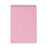 Tops Business Forms Steno Book, Gregg Ruled, 80 Sheets, 6"x9", 4/PK, Pink