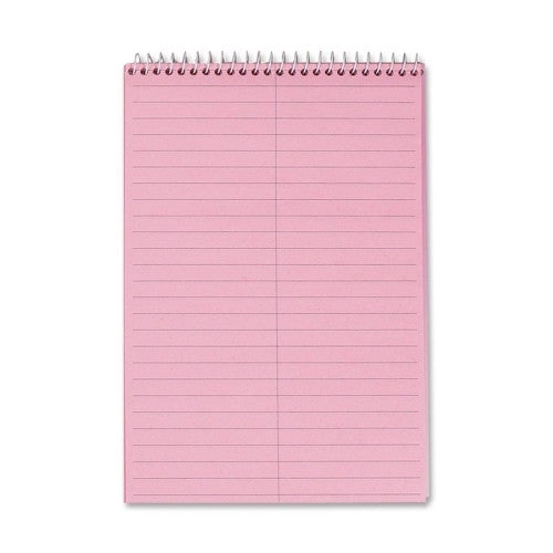 Tops Business Forms Steno Book, Gregg Ruled, 80 Sheets, 6"x9", 4/PK, Pink