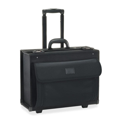 US Luggage Computer Catalog Case, 18"Wx10-1/2"Dx14-1/4"H, Black