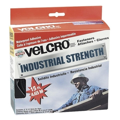 Industrial Strength Tape,Hook & Loop,Waterproof,2"