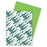 Wausau Papers Card Stock Paper, 65 lb., 8-1/2"x11", Terra Green