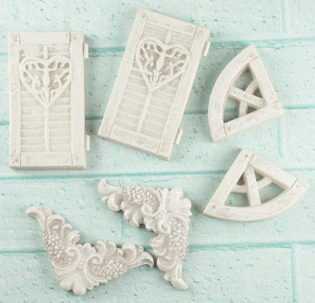 Shabby Chic Resin Treasures, Window Closers