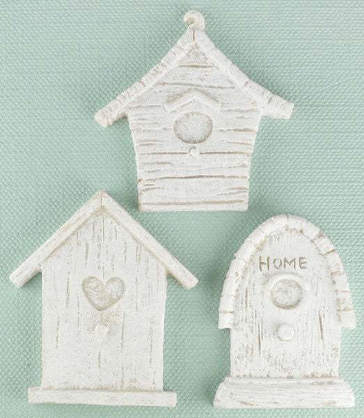 Shabby Chic Resin Treasures, Bird Houses