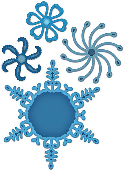 Spellbinders Shapeabilities, Snowflake Pendant