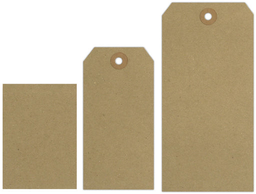 Inkssentials Tag #5 Brown Kraft Surfaces, 20-Pack