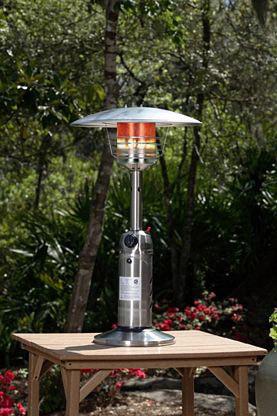 Fire Sense Stainless Steel Table Top Patio Heater