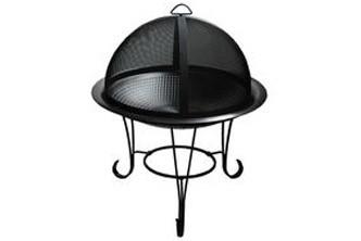 Fire Sense Stainless Steel Cocktail Fire Pit