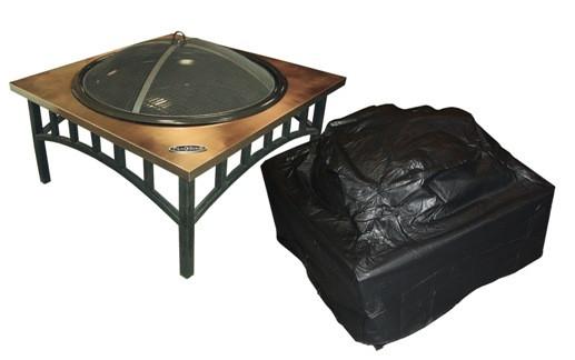 Fire Sense Outdoor Square Fire Pit Vinyl Cover