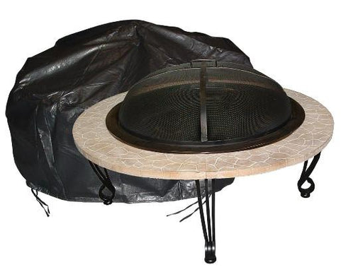 Fire Sense Large Outdoor Round Fire Pit Vinyl Cover