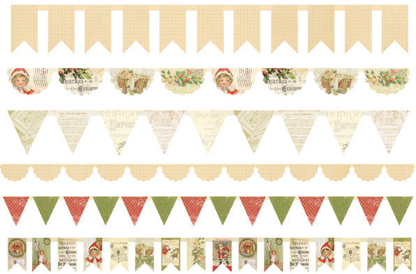 Deck The Halls Cardstock Holiday Banners