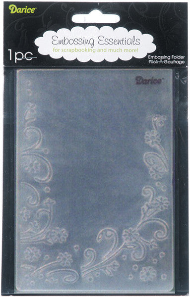 Embossing Folder, Floral Border