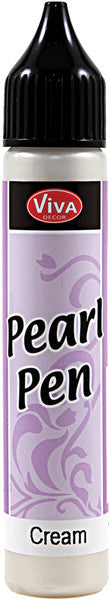 Viva Decor Pearl Pen 25ml-Cream