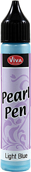 Viva Decor Pearl Pen 25ml-Light Blue