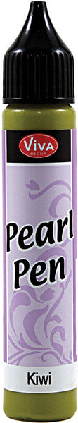 Viva Decor Pearl Pen 25ml-Kiwi