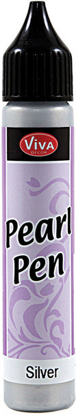 Viva Decor Pearl Pen 25ml-Silver