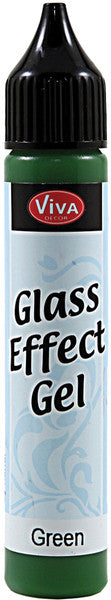 Viva Decor Glass Effect Gel 25ml-Green