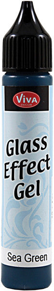 Viva Decor Glass Effect Gel 25ml-Sea Green