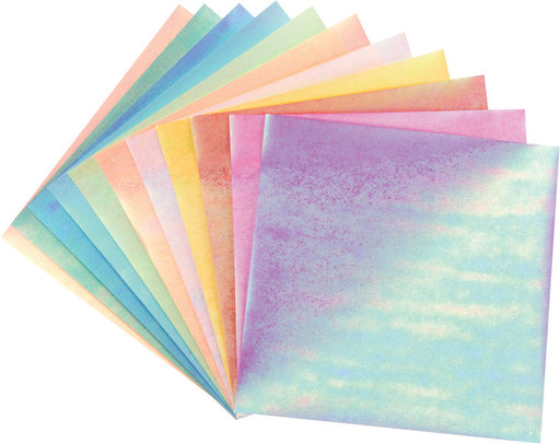 Fabric Embossing Origami Paper