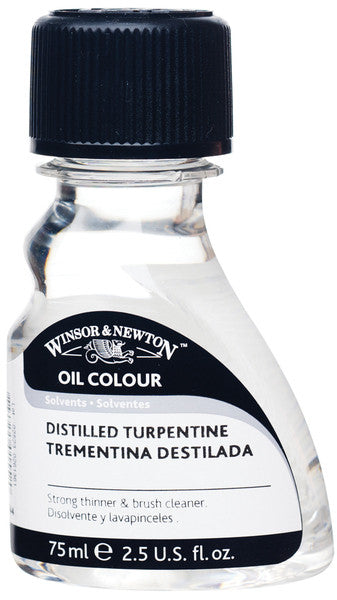 Winsor & Newton Distilled Turpentine-75ml