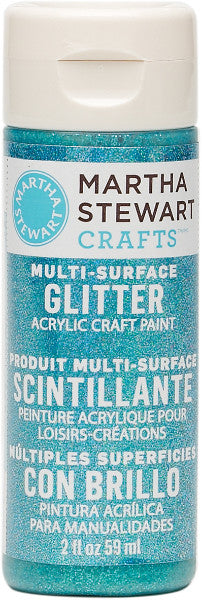 Glitter Acrylic Craft Paint, Turquoise