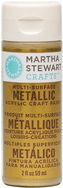 Metallic Acrylic Craft Paint, Gold