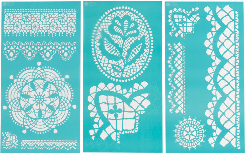 Martha Stewart Large Stencils, Cathedral Lace