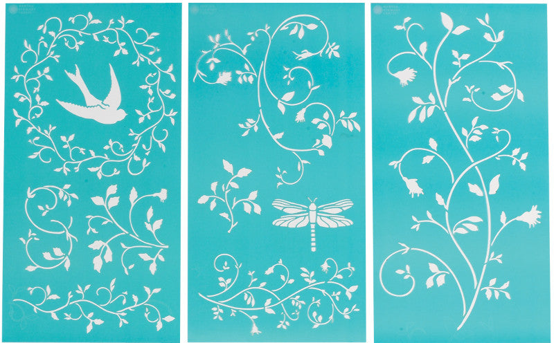 Martha Stewart Large Stencils, Tendrils