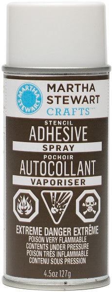 Martha Stewart Repositionable Stencil Adhesive