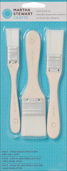 Martha Stewart Utility Brush Set, 3-Pack