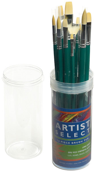 Artist Select Long Handle Brushes-Synthetic