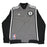 Mason Plumlee Jacket - Brooklyn Nets 2013-2014 Season Game Used #1 Grey Black and White Heavy Warmup Jacket (XL)