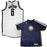 Alan Anderson Jersey Set - Brooklyn Nets 2013-2014 Season Game Used #6 White and Black Jersey and Blue Veterans Day Short Sleeve Warmup Shirt Set
