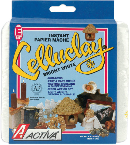 Celluclay Instant Papier Mache - Bright White