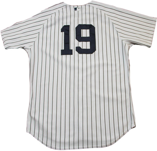 Chris Stewart Jersey - NY Yankees 2013 Season Game Used #19 Pinstripe Jersey w/ Mo Retirement Patch (9/25/2013) (0000002771) (EK809242)