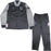 Mason Plumlee Warmup Set - Brooklyn Nets 2014-2015 Season Game Used #1 Black and Grey Warmup Jacket w/ 2015 All Star Patch and Black Breakaway Pants Set