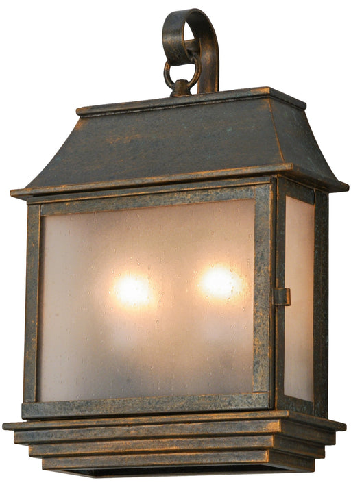 10 Inch W Bastille Pocket Lantern Wall Sconce