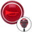 Red Horn Red Stripe Shift Knob with M16 x 15 Insert