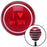 Red I 3 MY SUV Red Stripe Shift Knob with M16 x 15 Insert