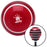 White JDM King Red Stripe Shift Knob with M16 x 15 Insert