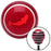 Red Marine Koi Red Stripe Shift Knob with M16 x 15 Insert