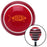 Orange Darwin Fish Red Stripe Shift Knob with M16 x 15 Insert