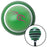 Pink Dragon Symbol Green Stripe Shift Knob with M16 x 15 Insert