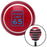 Blue Speed Limit 65 Red Stripe Shift Knob with M16 x 15 Insert