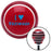 Blue I 3 VOLKSWAGEN Red Stripe Shift Knob with M16 x 15 Insert