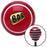 Bar Gold Red Stripe Shift Knob with M16 x 15 Insert