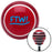 Blue FTW Red Stripe Shift Knob with M16 x 15 Insert