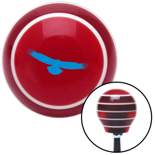 Blue Eagle Red Stripe Shift Knob with M16 x 15 Insert