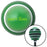 Green Drift King Green Stripe Shift Knob with M16 x 15 Insert