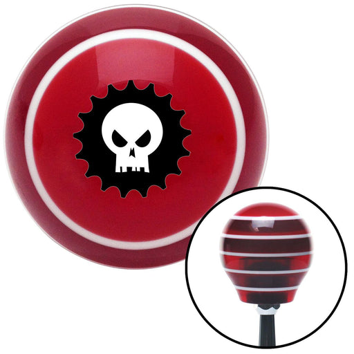 Hellraiser Red Stripe Shift Knob with M16 x 15 Insert